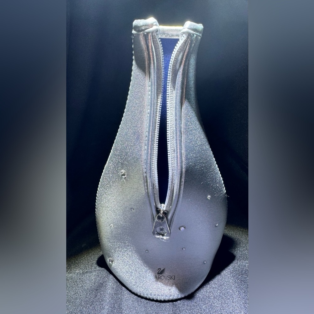 Swarovski NEW Crystal Studded Wine Bottle Holder